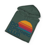 Do Something Club Hoodie — Retro Sunset Graphic Pullover