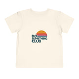 Toddler Tee — "Do Something Club" Retro Sunset Graphic