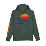 Do Something Club Hoodie — Retro Sunset Graphic Pullover