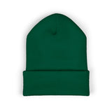 DSC Embroidered Retro Sunset Beanie — Cuffed Knit Hat