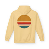 Do Something Club Hoodie — Retro Sunset Graphic Pullover