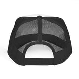 DSC Retro Sunset Trucker Cap - Vintage Striped Sun Embroidered Mesh Hat