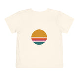 Toddler Tee — "Do Something Club" Retro Sunset Graphic