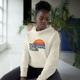 Do Something Club Hoodie — Retro Sunset Graphic Hoodie